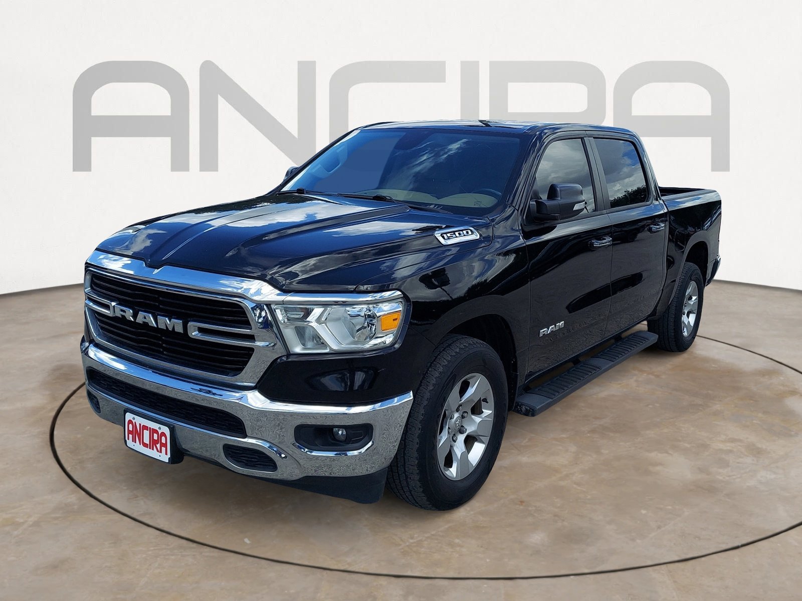 Used 2020 Diamond Black Crystal Pearlcoat Ram Lone Star image 6