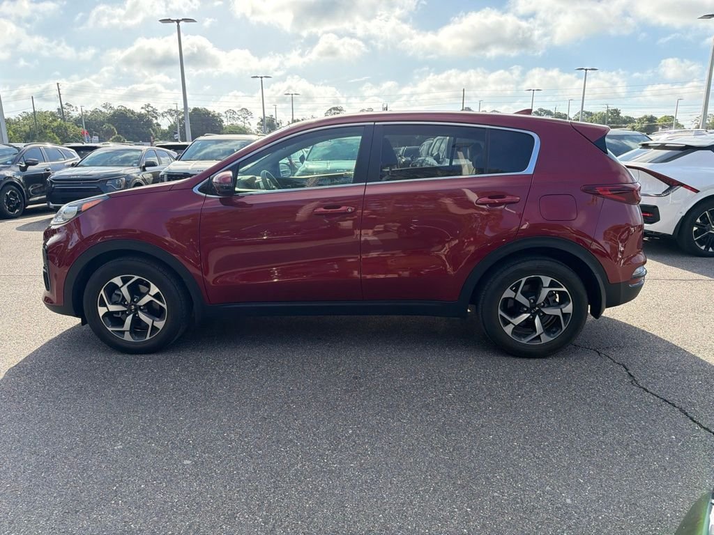 Used 2020 Red Kia LX image 7