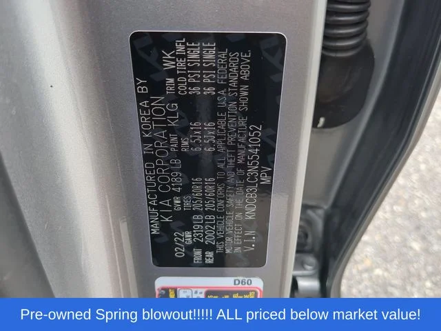 Used 2022 Gray Kia LXS image 51
