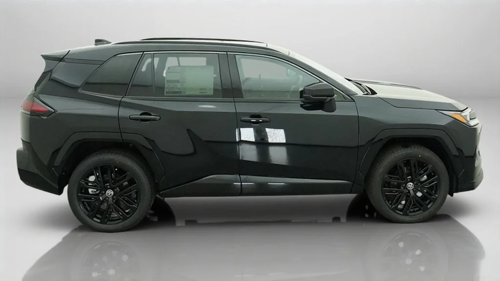 New 2026 Midnight Black Metallic Toyota XSE image 7