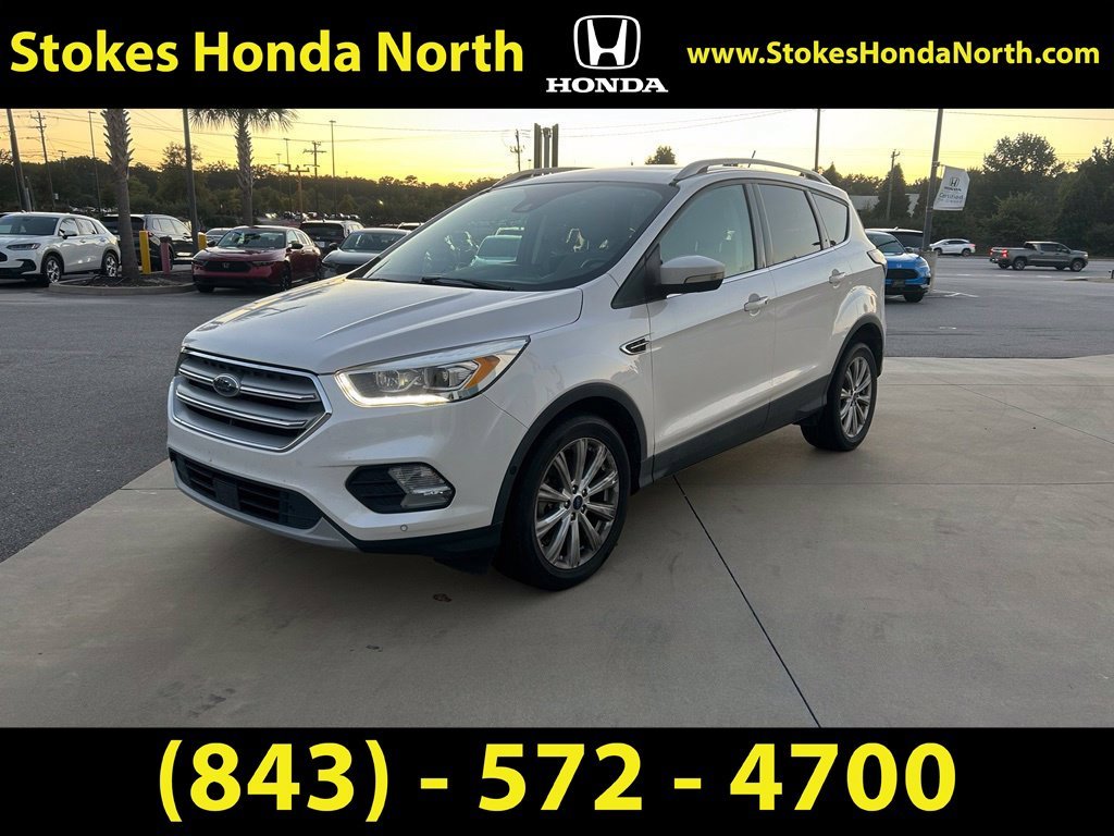 Used 2018 White Ford Titanium image 3