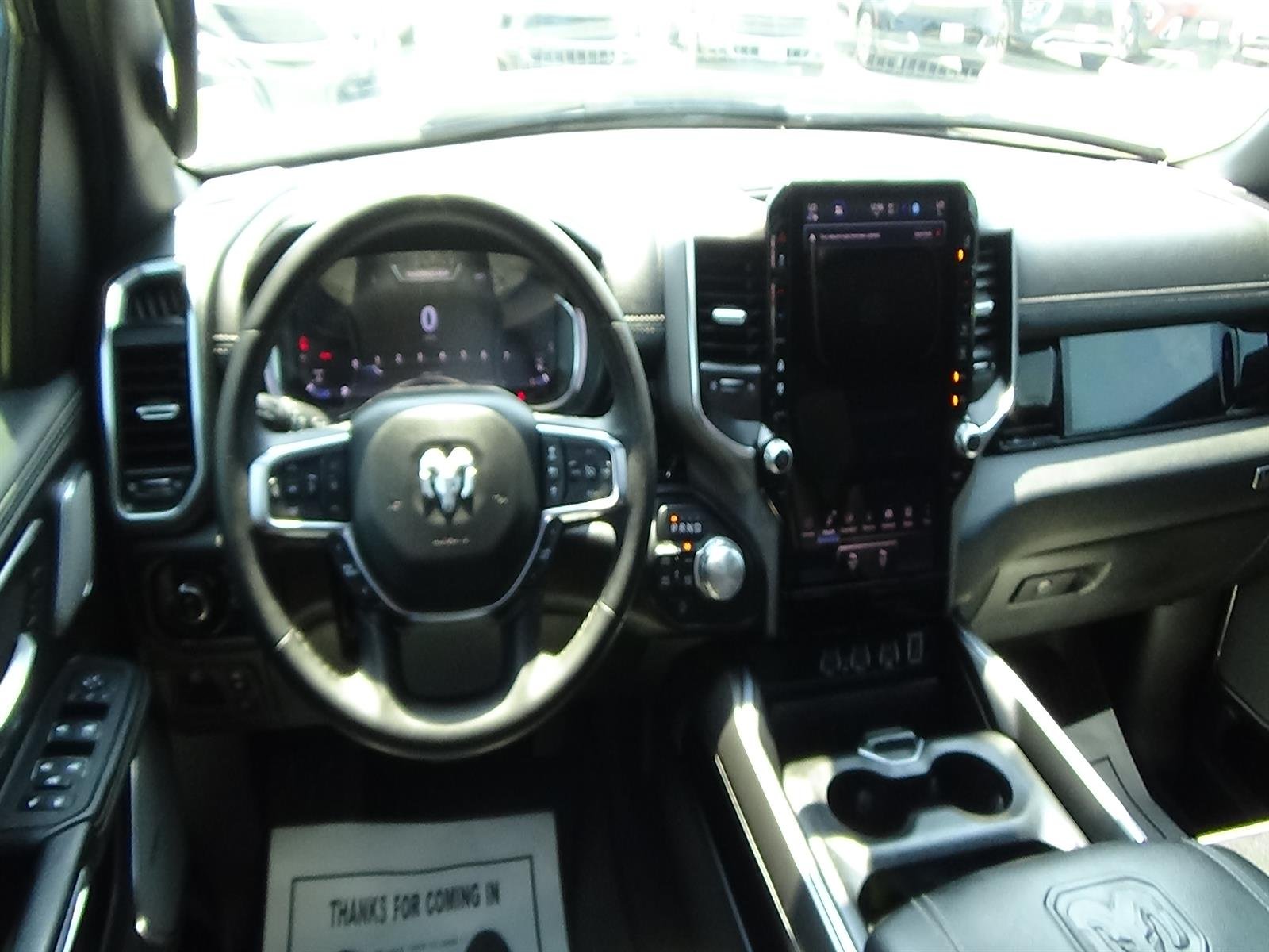 Used 2025 Granite Crystal Metallic Clear Coat (pau) RAM Laramie image 15