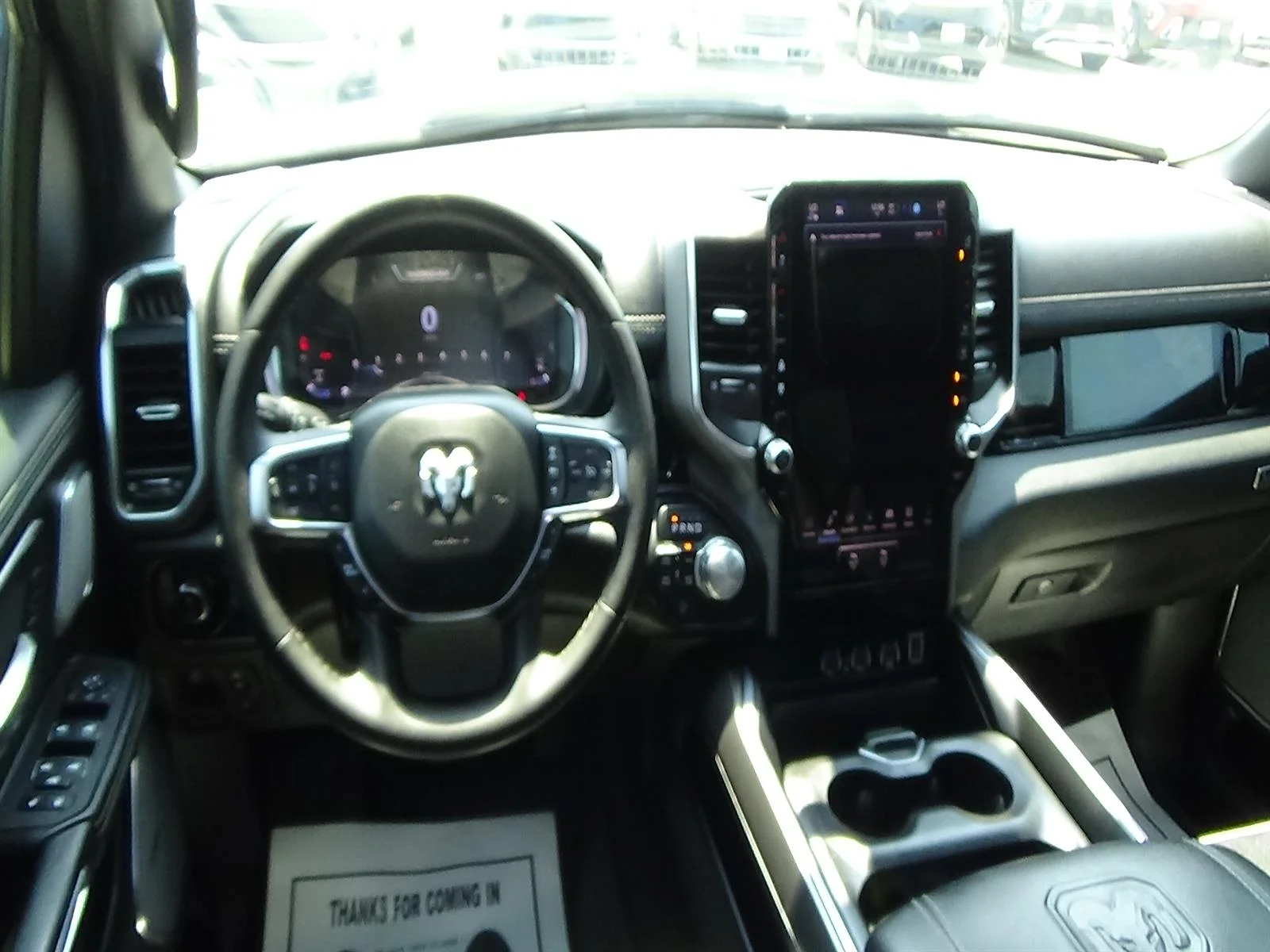 Used 2025 Granite Crystal Metallic Clear Coat (pau) RAM Laramie image 15
