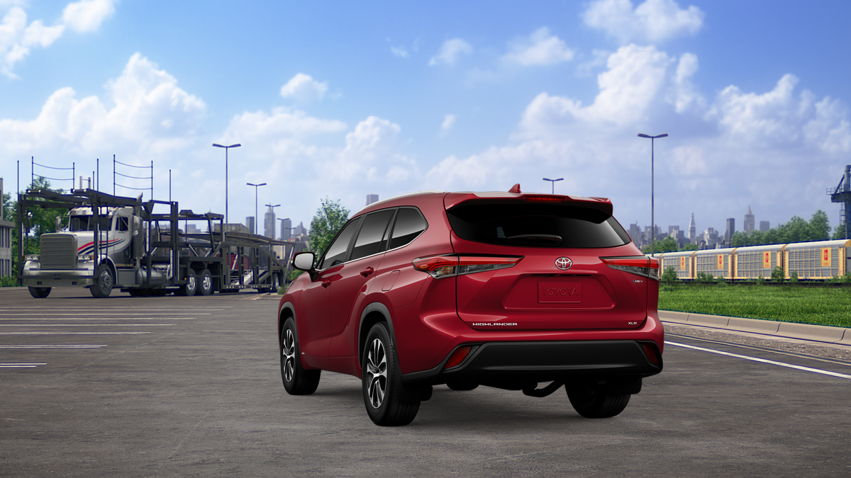 New 2026 Ruby Flare Pearl Toyota Hybrid XLE image 7