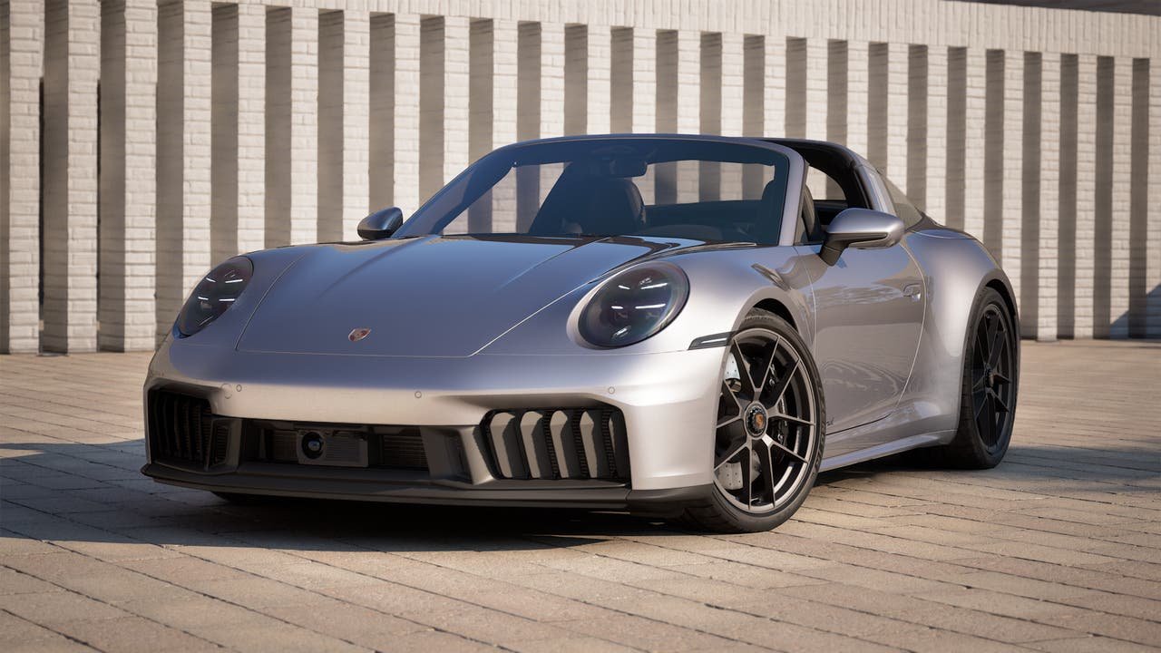 New 2027 GT Silver Metallic Porsche Targa 4 GTS image 1