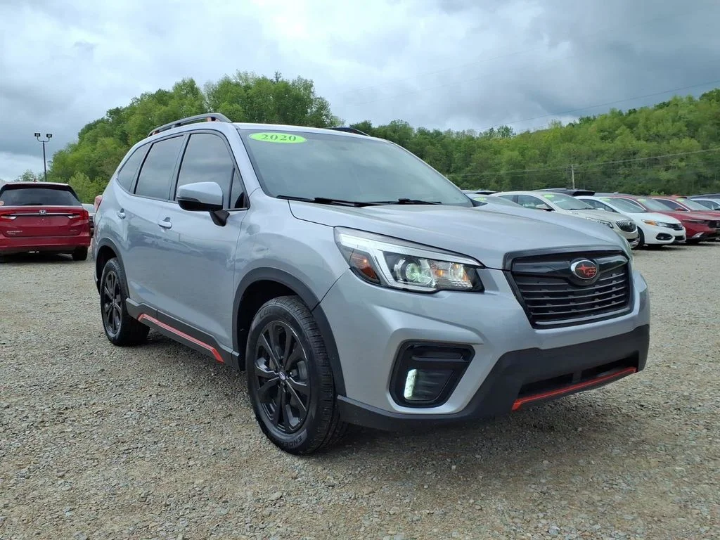Used 2020 Silver Subaru Sport image 1
