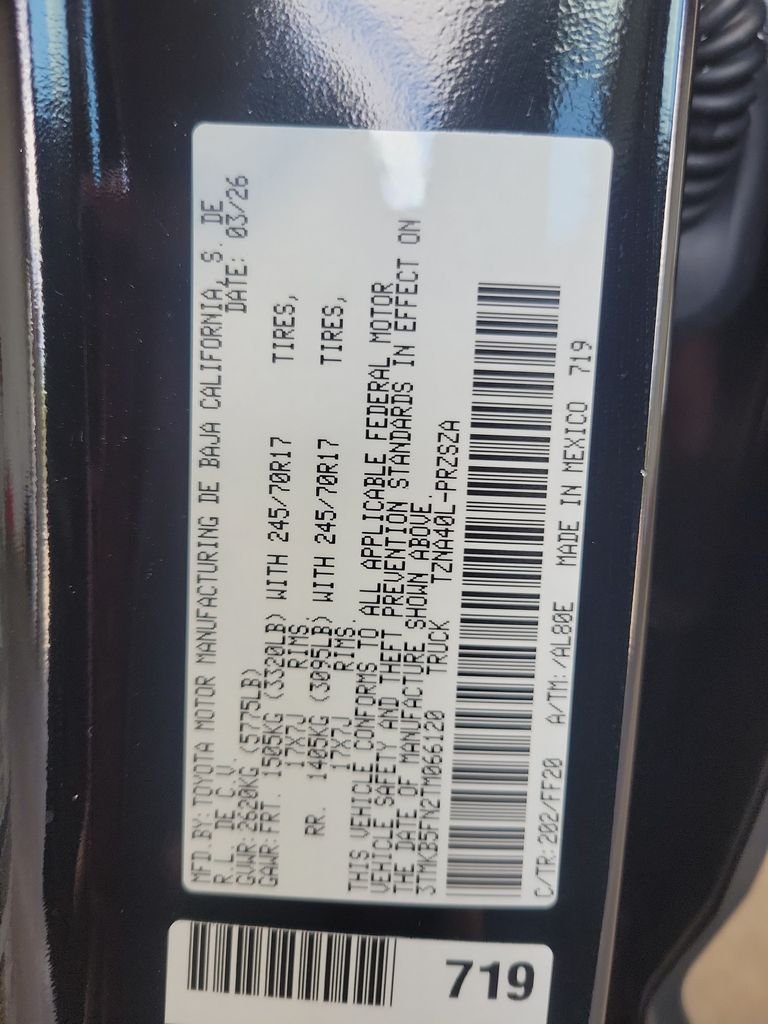 Certified Used 2026 Black Toyota SR5 image 35