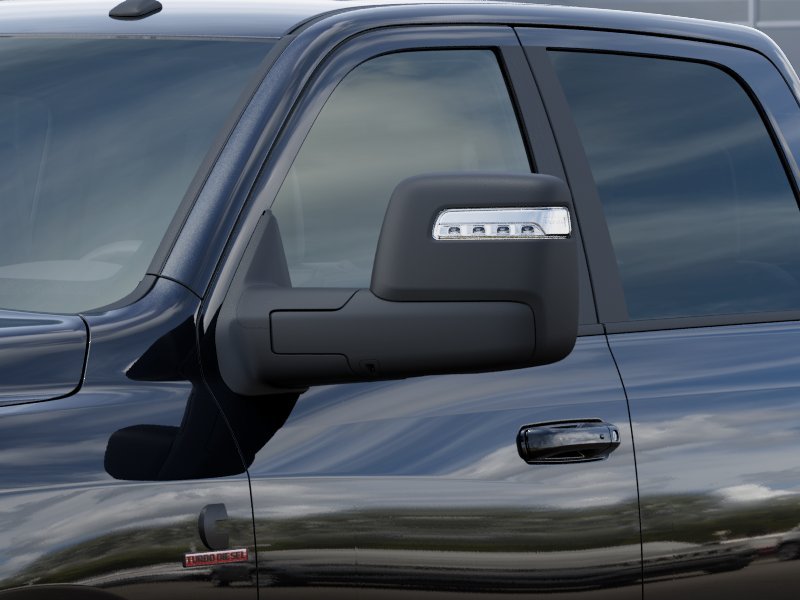 New 2026 Diamond Black Crystal Pearl-Coat Exterior Paint RAM Laramie image 12