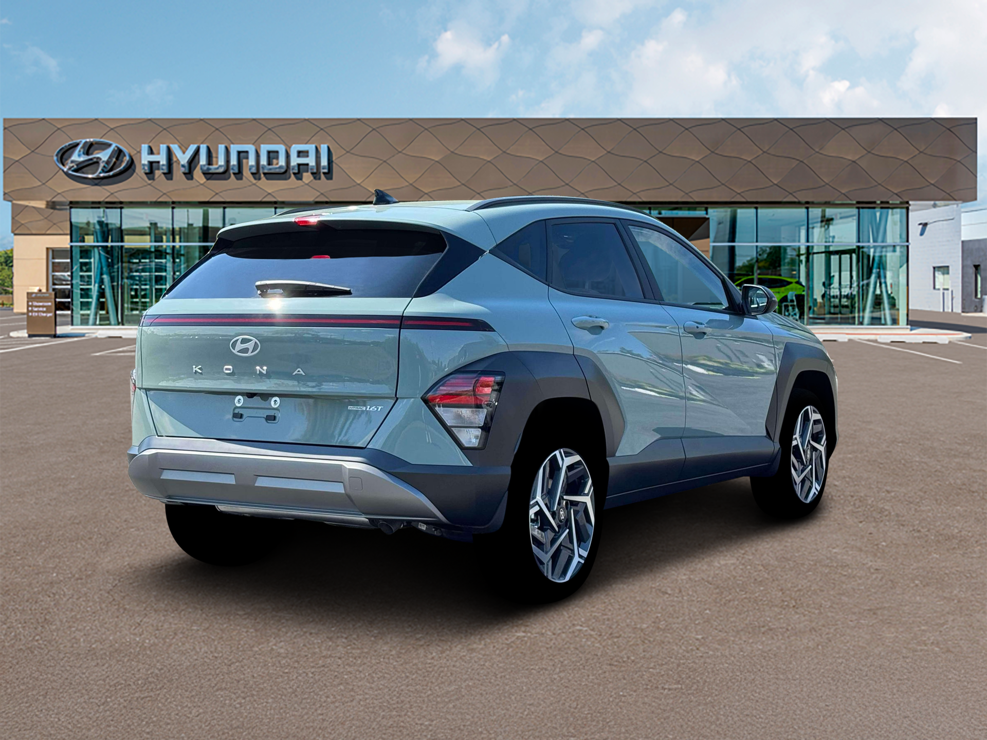 New 2026 Green Hyundai SEL Premium AWD image 7