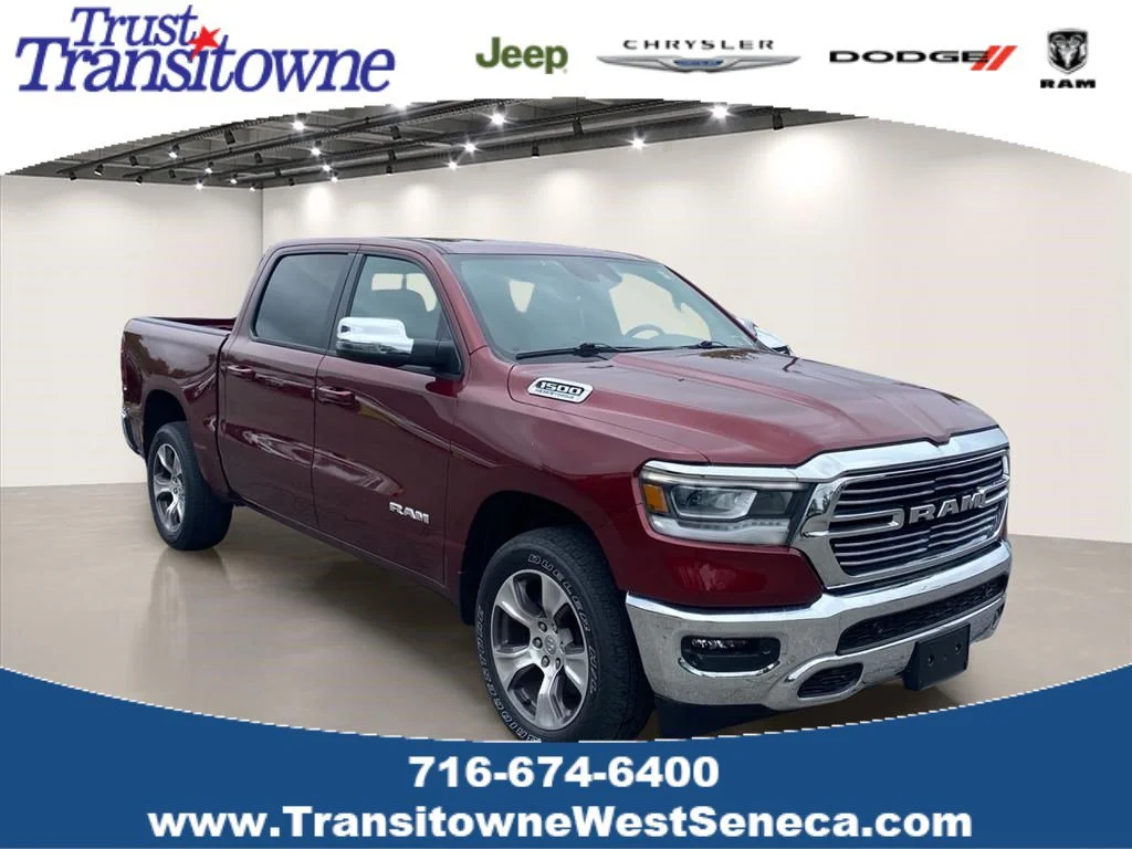 Used 2023 Delmonico Red Pearlcoat Ram Laramie image 1