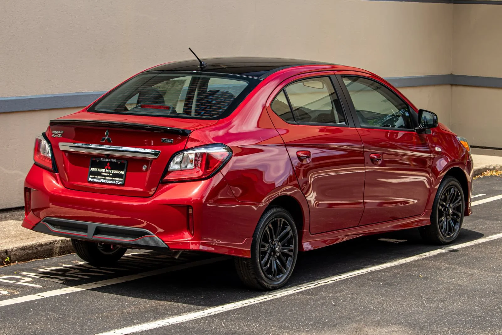 New 2024 Red Mitsubishi Black Edition image 8