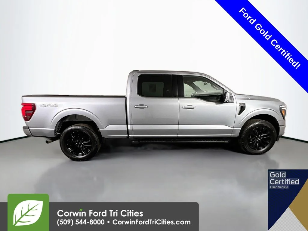 Certified Used 2025 Iconic Silver Metallic Ford Lariat image 18