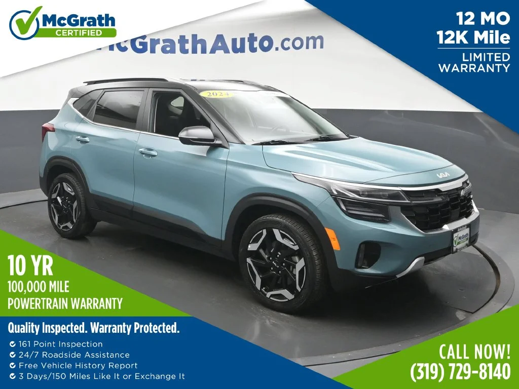 Certified Used 2024 Blue Kia SX image 1