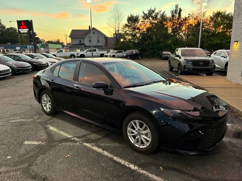 Used 2025 Black Toyota LE image 8