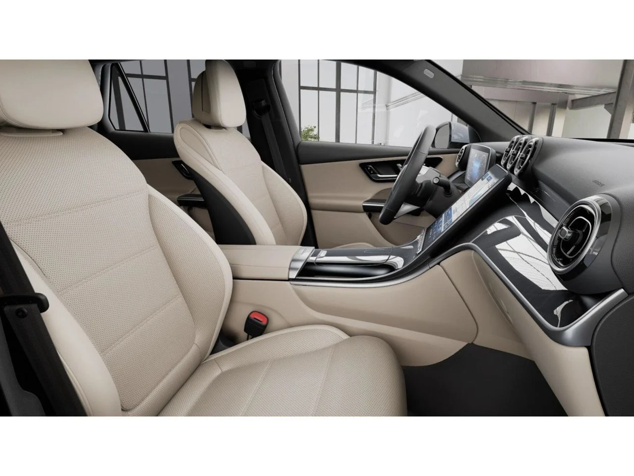 New 2027 Polar White Mercedes-Benz GLC 300 image 3