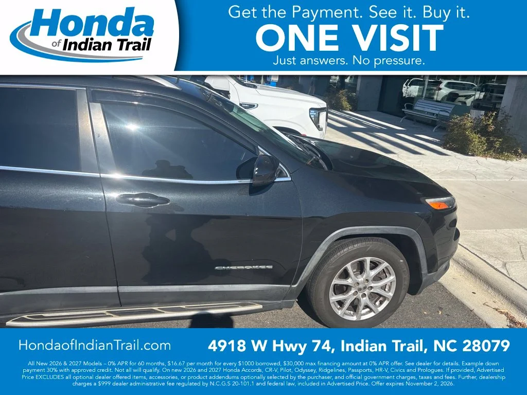 Used 2014 Jeep Cherokee Limited with VIN 1C4PJLDS2EW157655 for sale in Indian Trail, NC