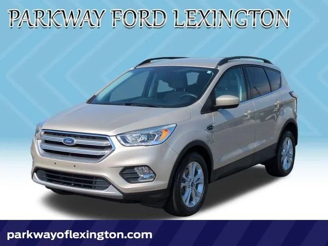Used 2017 Gold Ford SE image 1