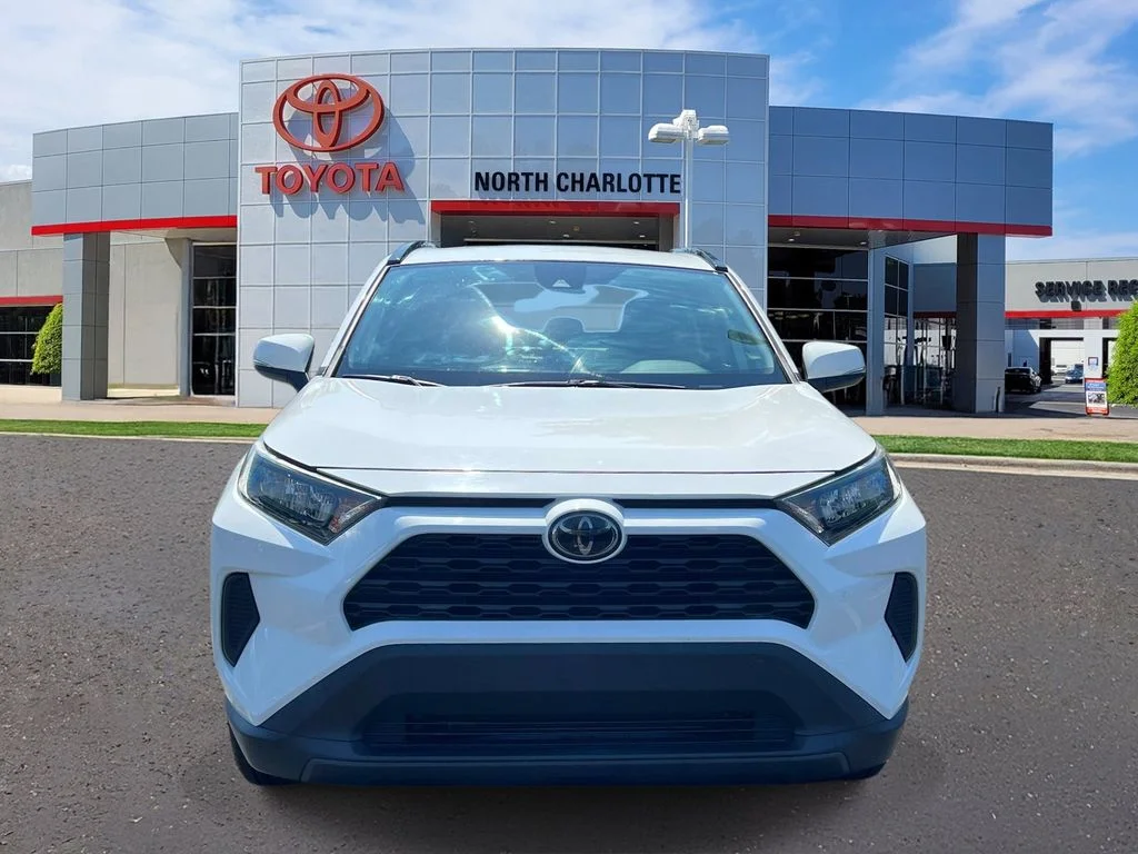 Used 2021 White Toyota LE image 2