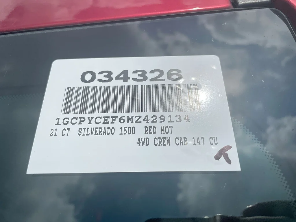 Used 2021 RED HOT Chevrolet Custom Trail Boss image 31