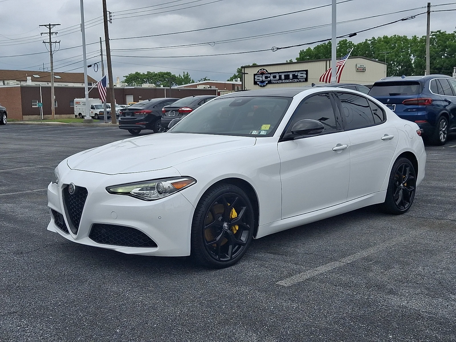 Used 2021 Alfa White - PAH Alfa Romeo Ti AWD image 3