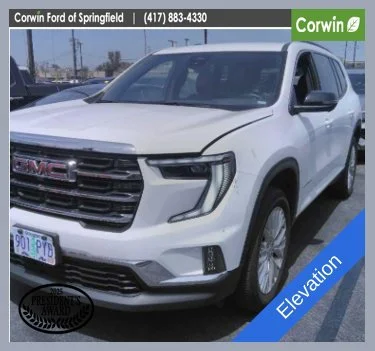 Used 2024 Summit White GMC Elevation image 1