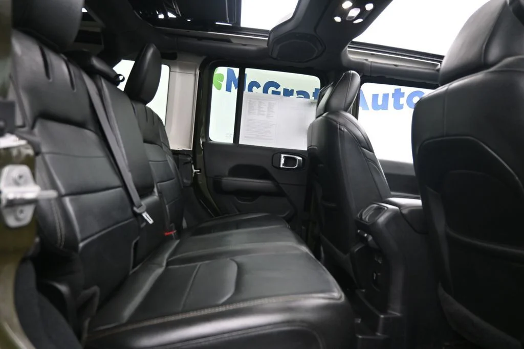 Used 2022 Green Jeep Unlimited Sahara 4xe image 11