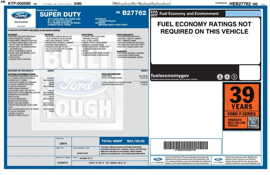 Used 2017 Shadow Black Ford XL image 25