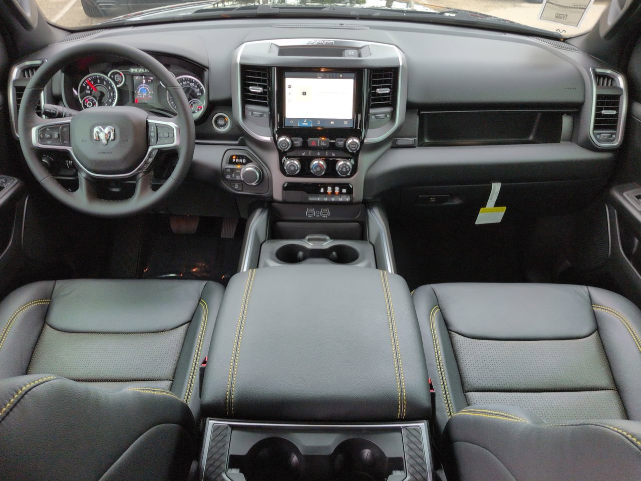 New 2026 Diamond Black Crystal Pearlcoat RAM Big Horn image 14