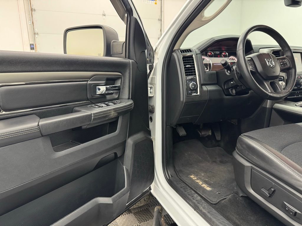 Used 2017 Bright White Clearcoat Ram Sport image 15