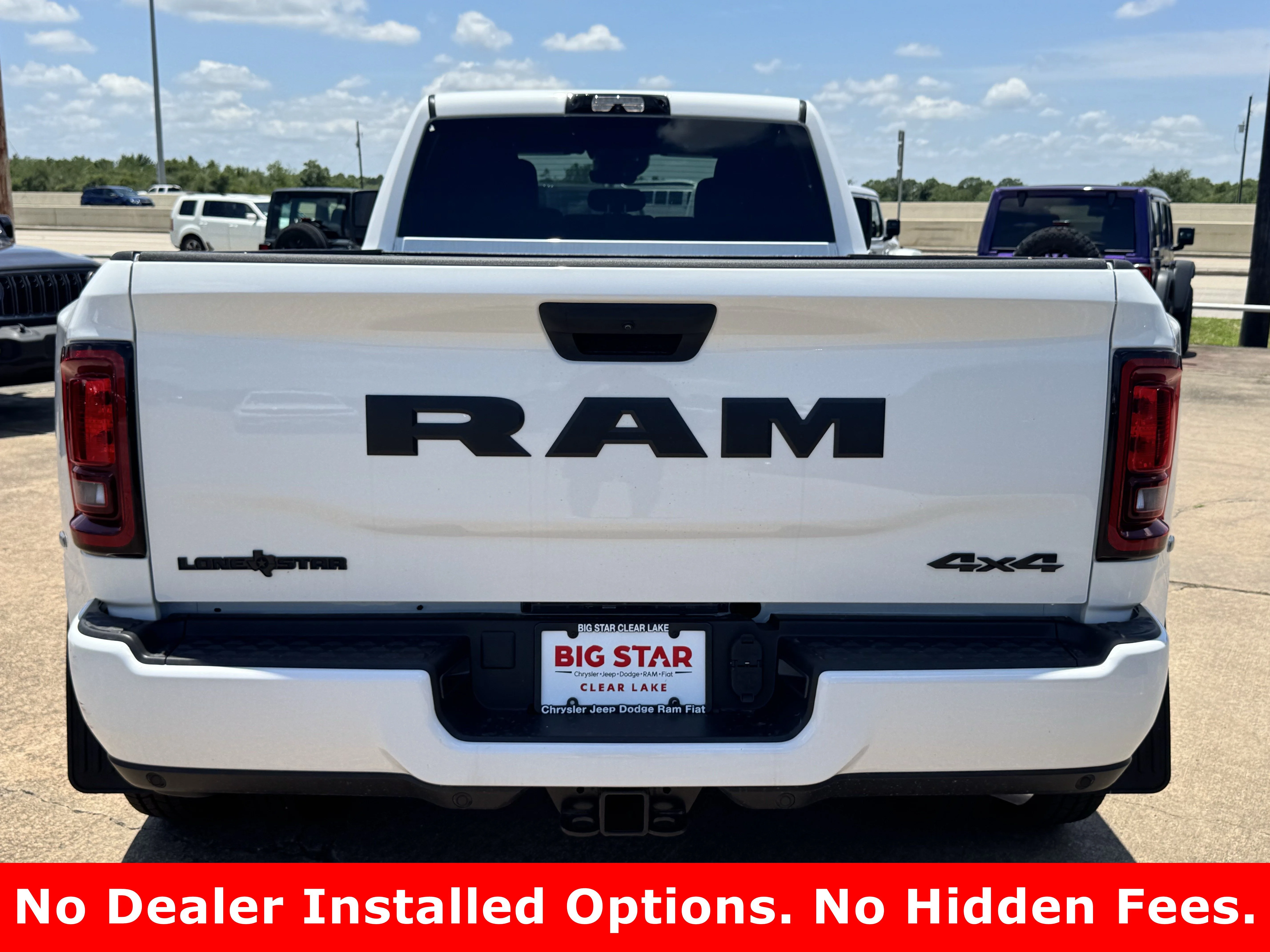 New 2026 Bright White Clearcoat Ram Lone Star image 8