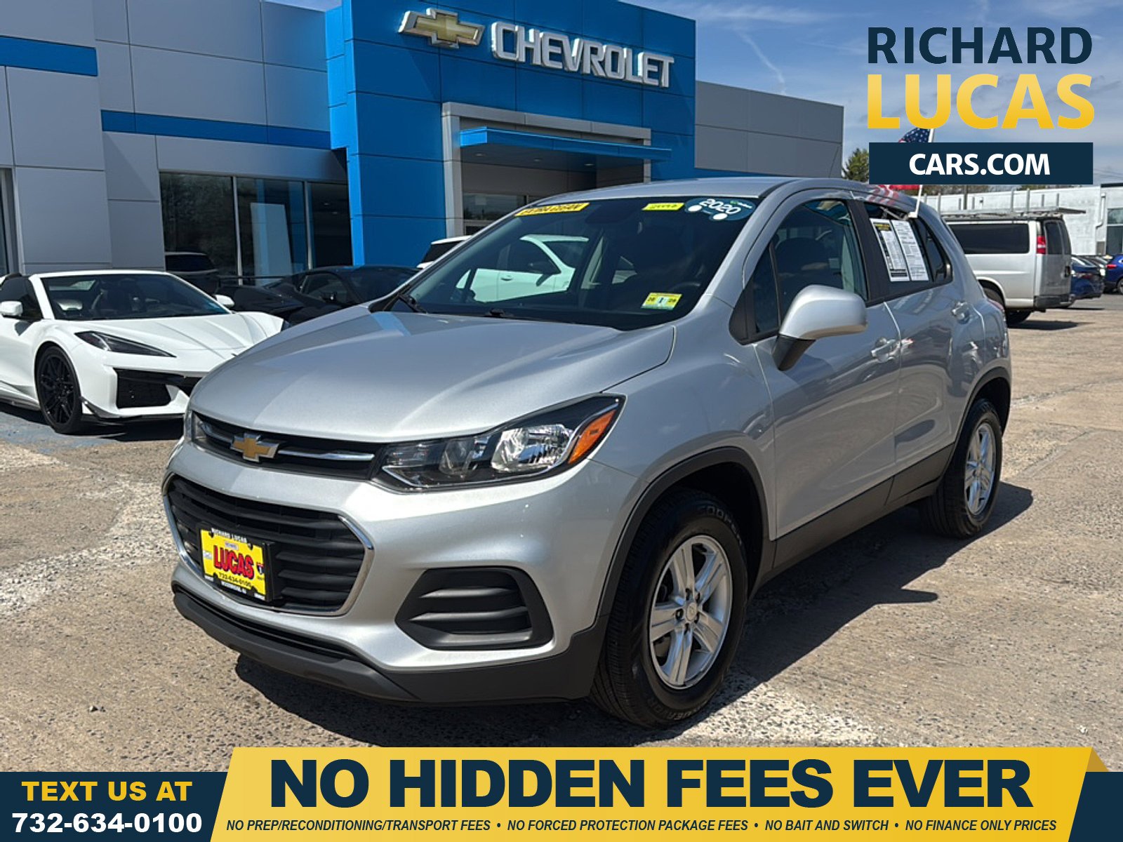 Silver Ice Metallic 2020 Chevrolet Trax LS AWD SUV / Crossover All-Wheel Drive