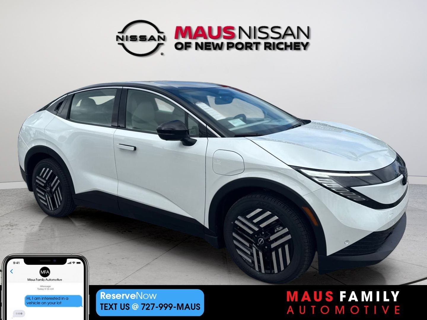 New 2026 White Nissan SV+ image 1