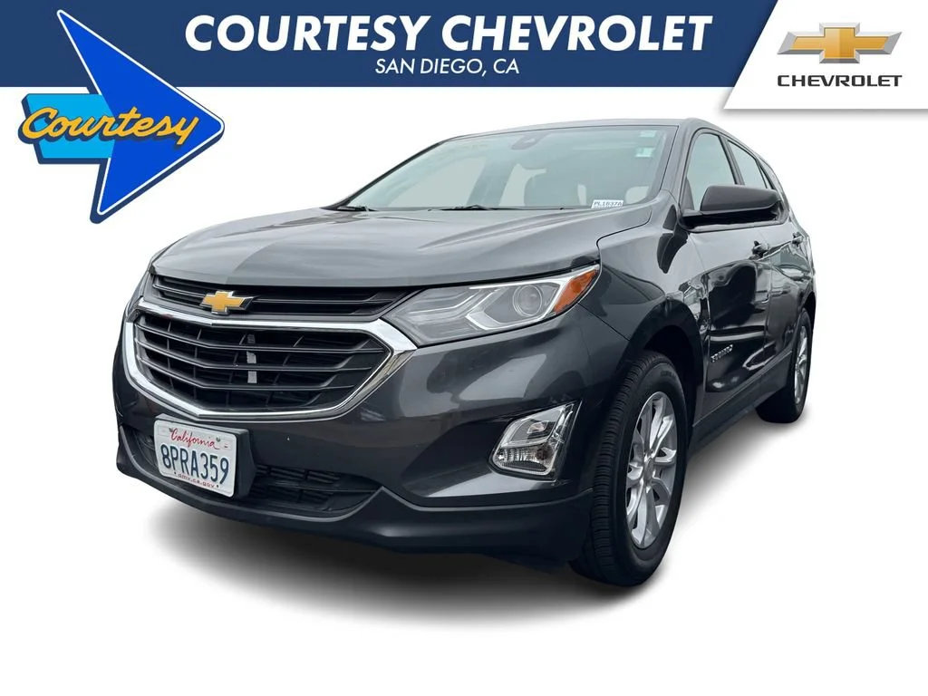 Used 2020 NIGHTFALL GRAY METALLIC Chevrolet LS image 1