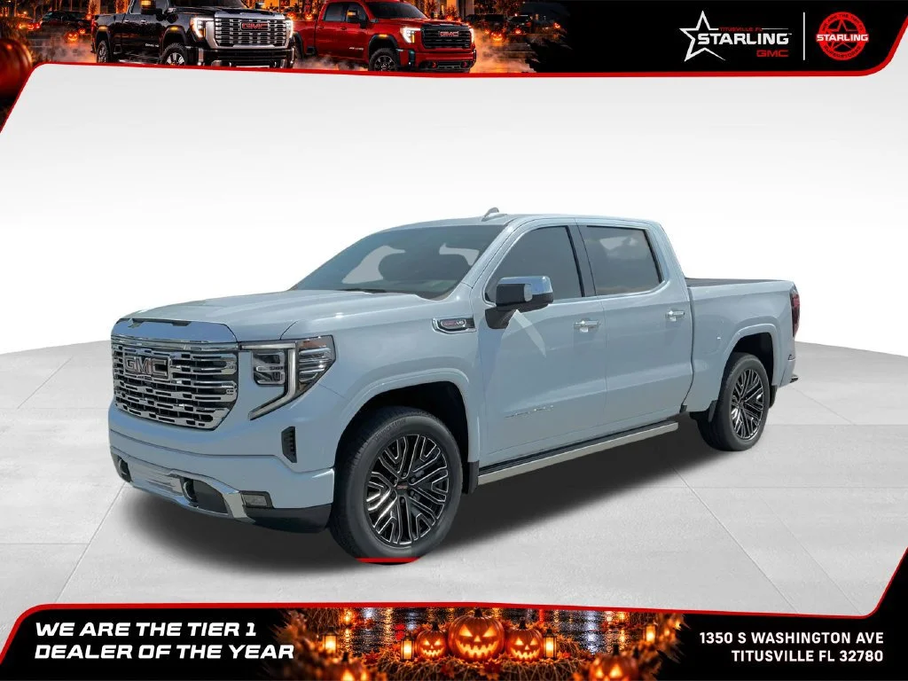 New 2026 Glacier White Tricoat GMC Denali image 1