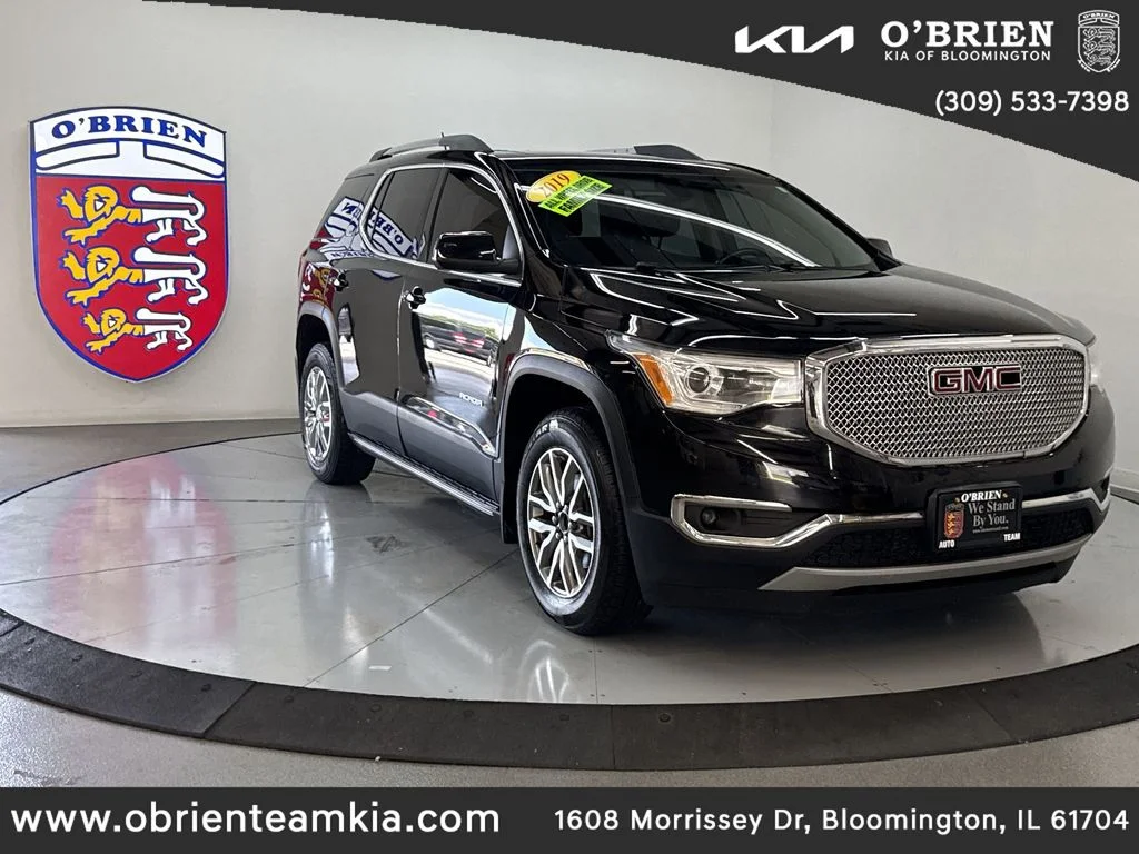 Used 2019 Ebony Twilight Metallic GMC SLE-2 image 1