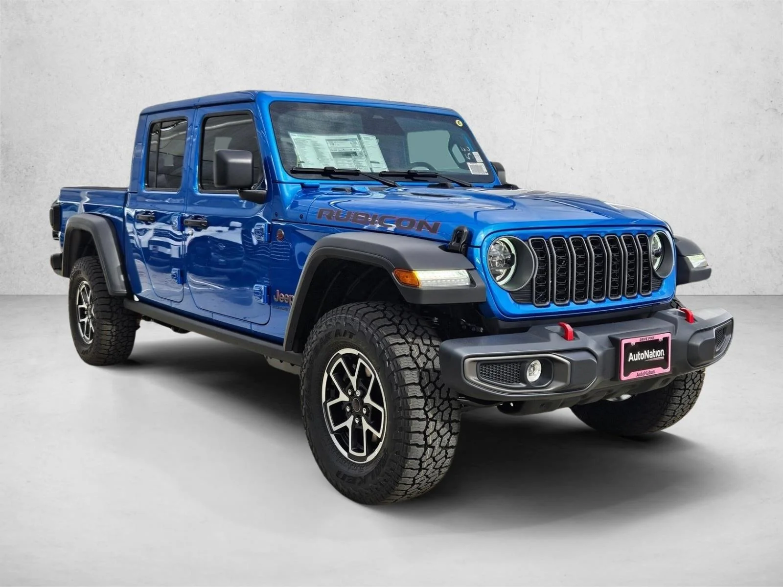 New 2026 Hydro Blue Pearl-Coat Exterior Paint Jeep Rubicon image 7
