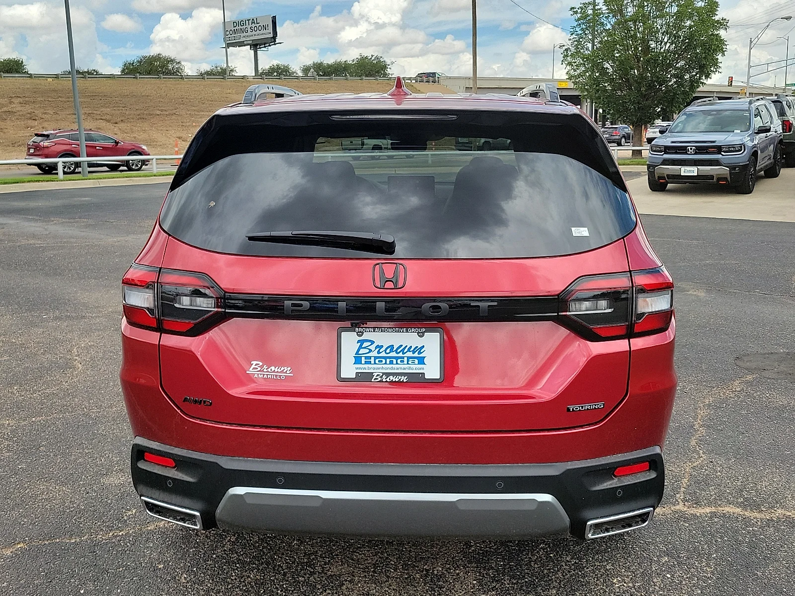 New 2026 Radiant Red Metallic II Honda Touring image 9