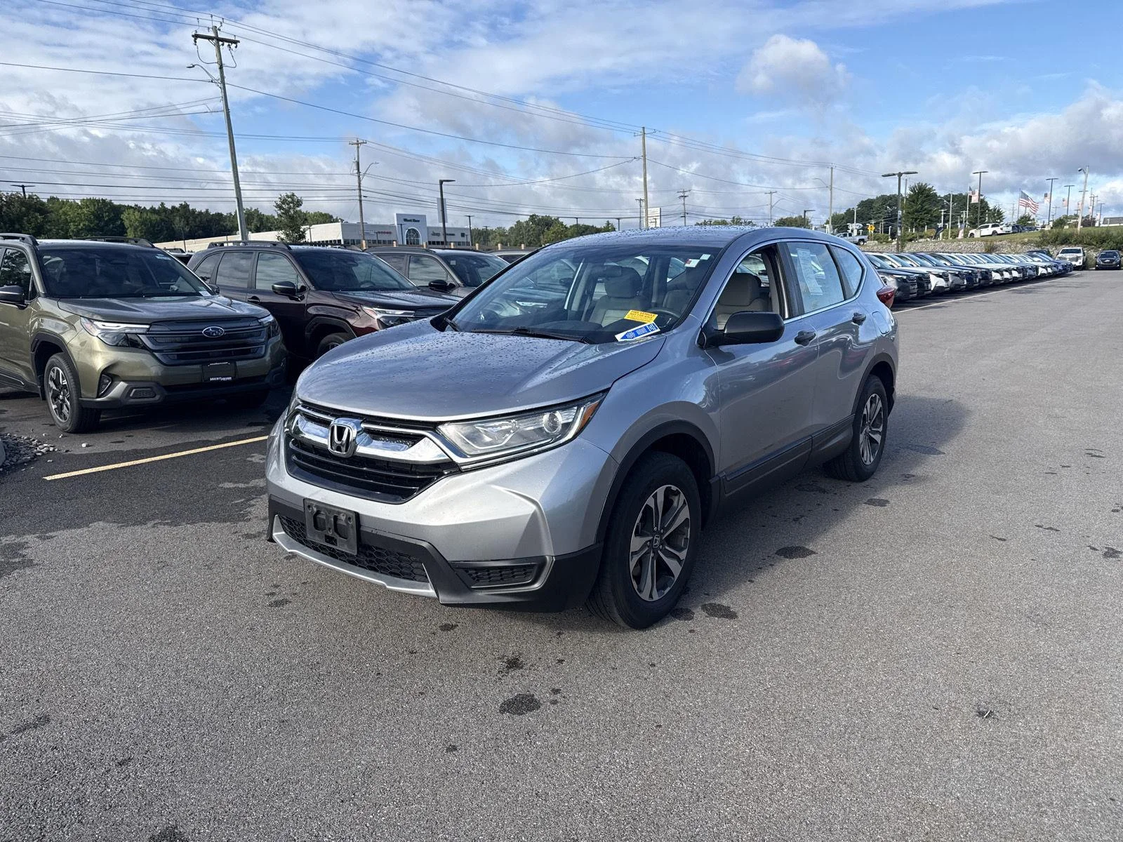 Used 2018 Lunar Silver Metallic Honda LX image 6