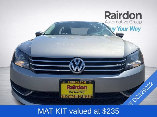 Used 2013 Volkswagen Passat SE with VIN 1VWBP7A34DC129222 for sale in Everett, WA