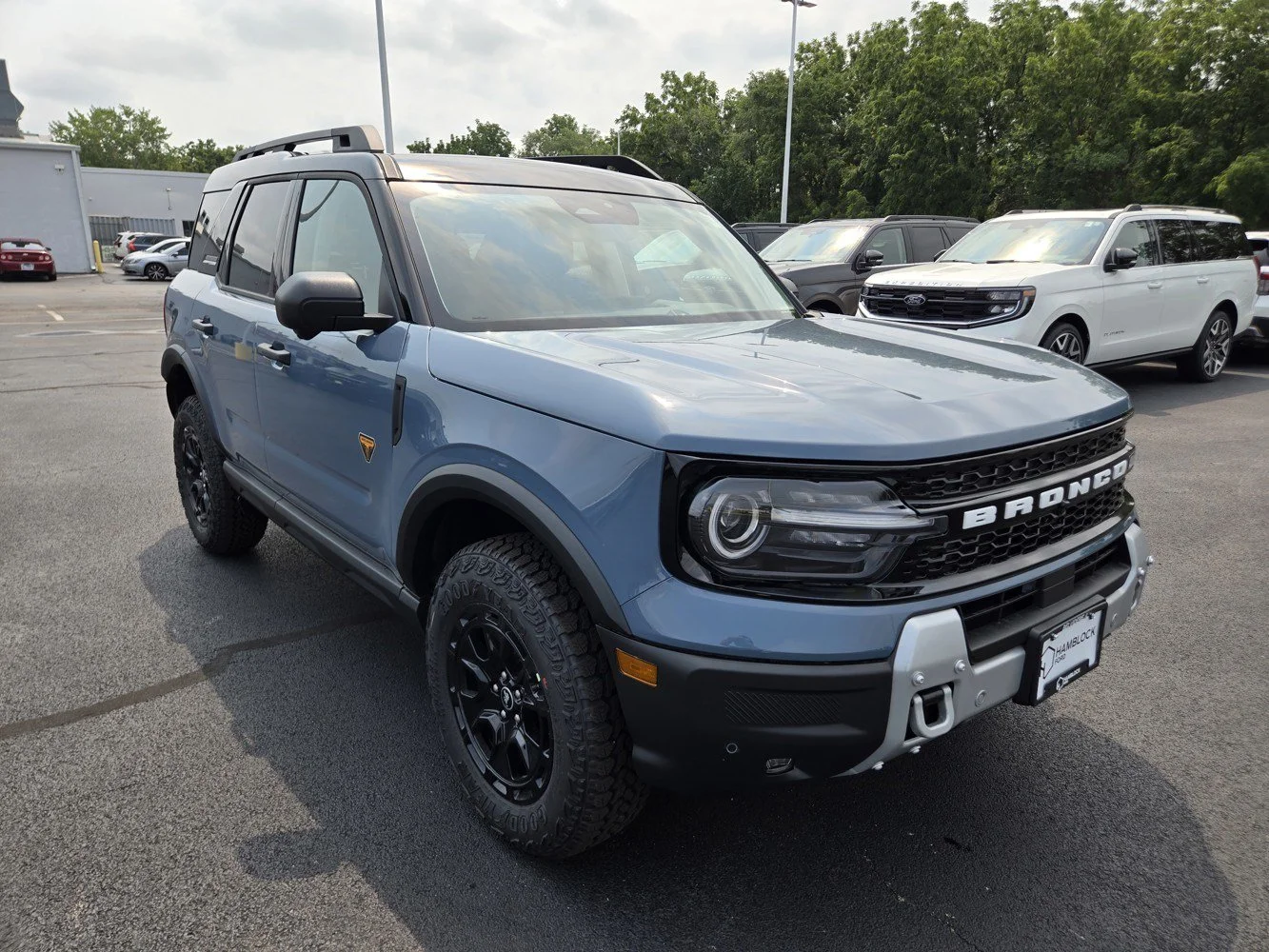 New 2026 Azure Gray Metallic Tri-C Ford Badlands image 1