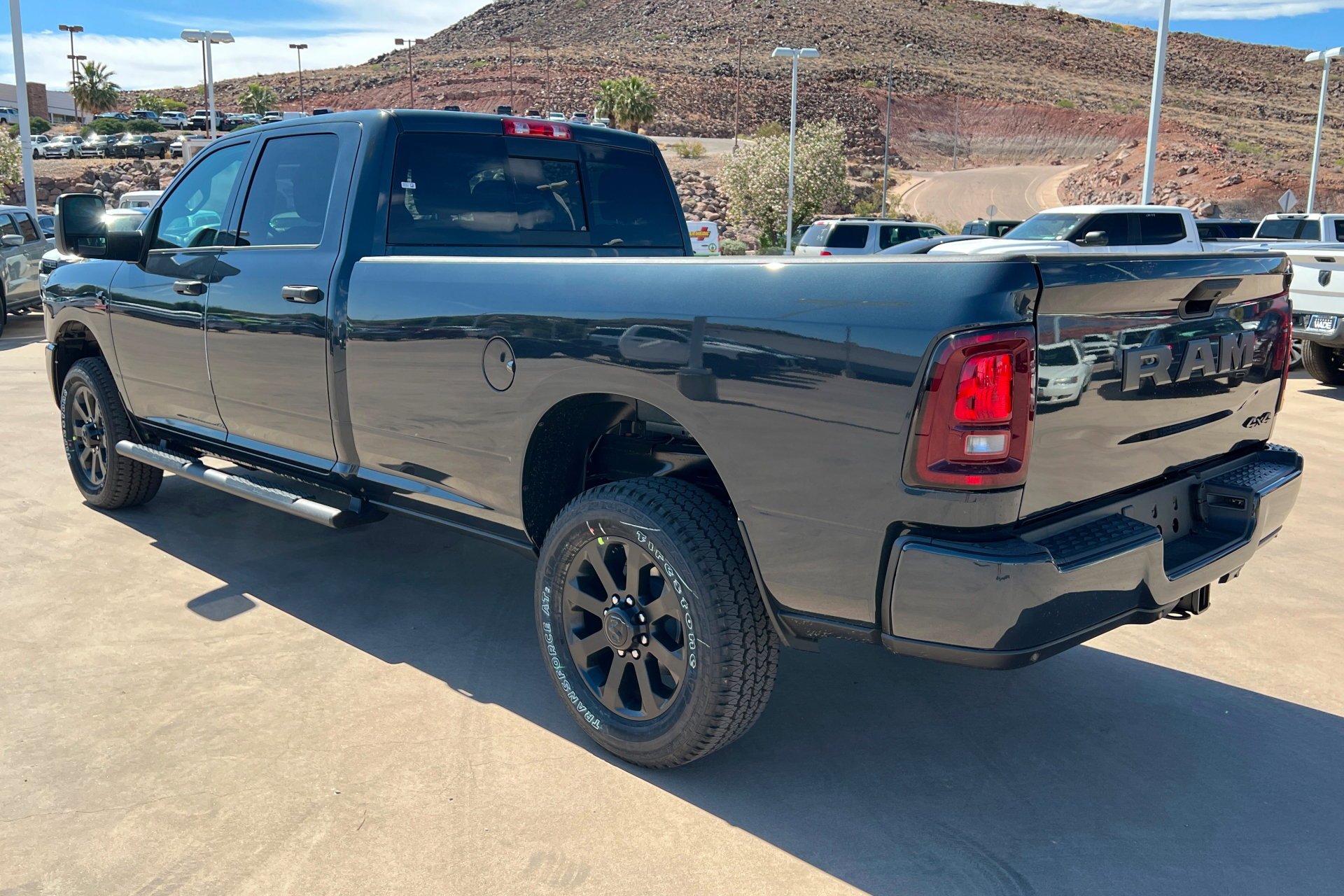 New 2026 Forged Blue Metallic Exterior Paint RAM Black Express image 3