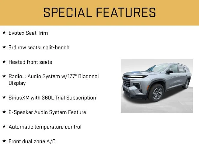 Used 2026 Sterling Gray Metallic Chevrolet LT image 12