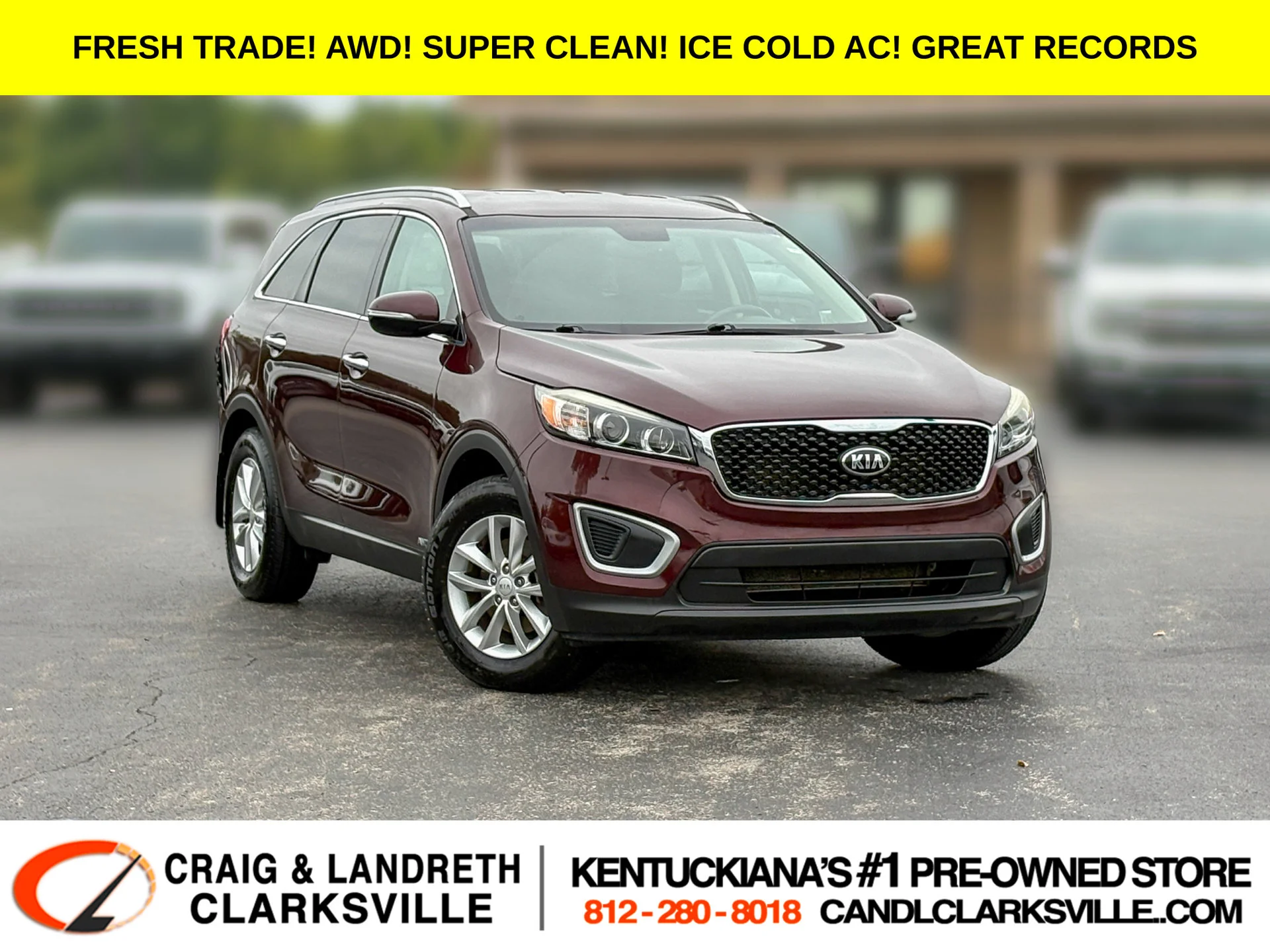 Used 2018 Purple Kia LX image 1