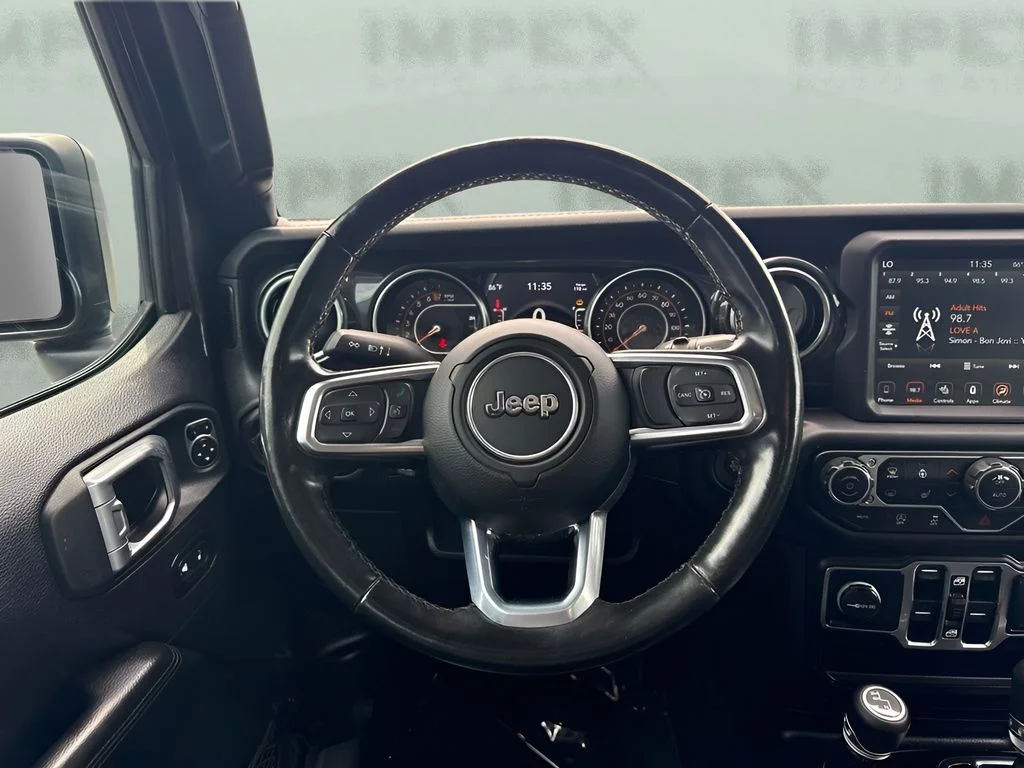 Used 2020 Gray Jeep Unlimited Sahara Altitude image 8