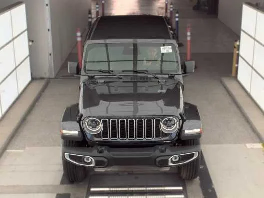Used 2026 Jeep Wrangler 4-Door Sahara with VIN 1C4PJXEG2TW245247 for sale in Kansas City