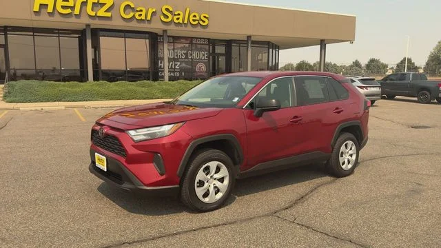 Used 2025 Red Toyota LE image 4