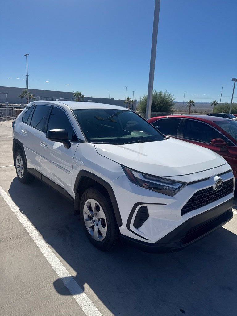 Certified Used 2024 White Toyota LE image 2