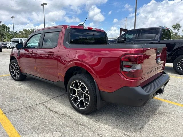 Used 2025 Ruby Red Metallic Ford Lariat image 4