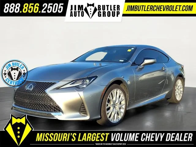 Used 2021 Silver Lexus RC 300 image 1