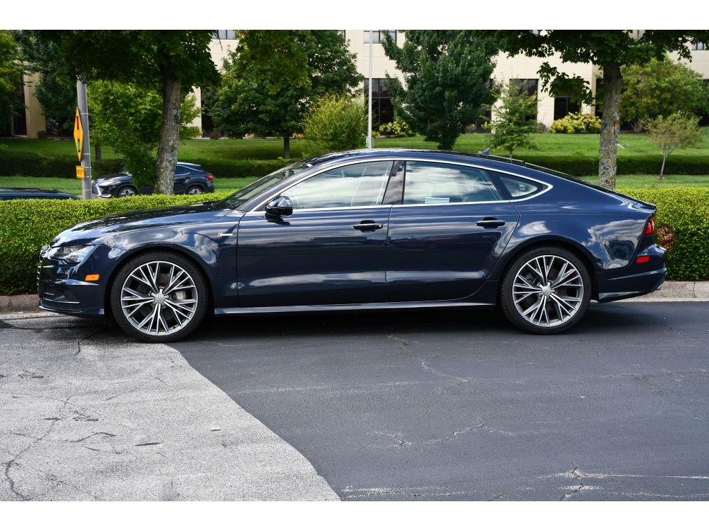 Used 2017 Moonlight Blue Metallic Audi Prestige image 7
